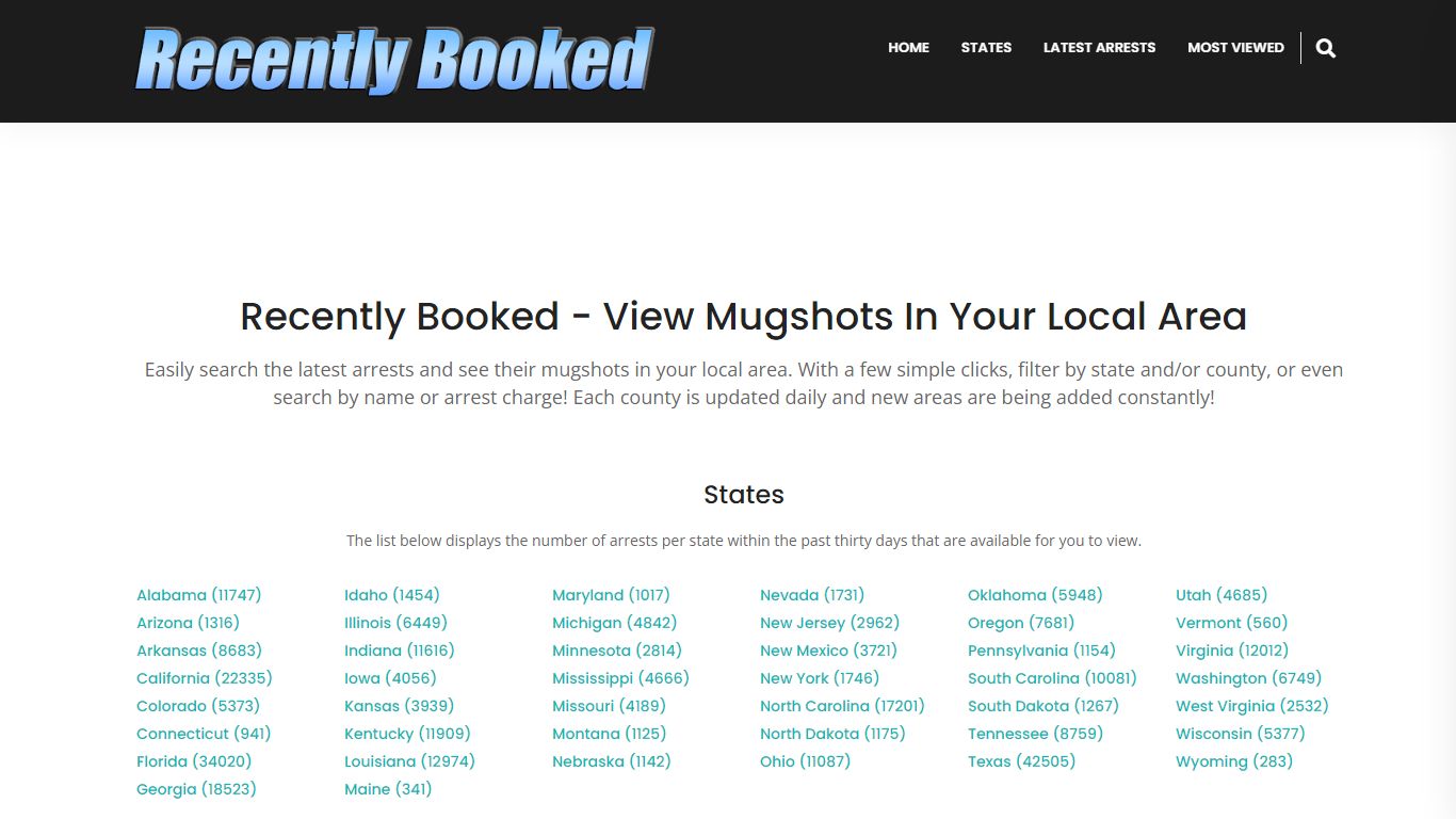 Bookings, Arrests and Mugshots in Webster County, West Virginia